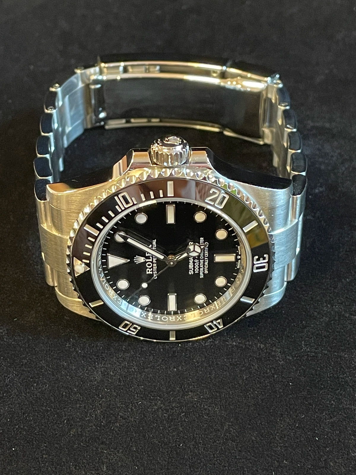 2024 Rolex Submariner 124060 Black Dial SS Oyster With Papers 41mm