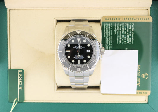 OHA 2010 Rolex Deepsea Sea Dweller 116660 Black Dial SS Oyster With Papers 44mm