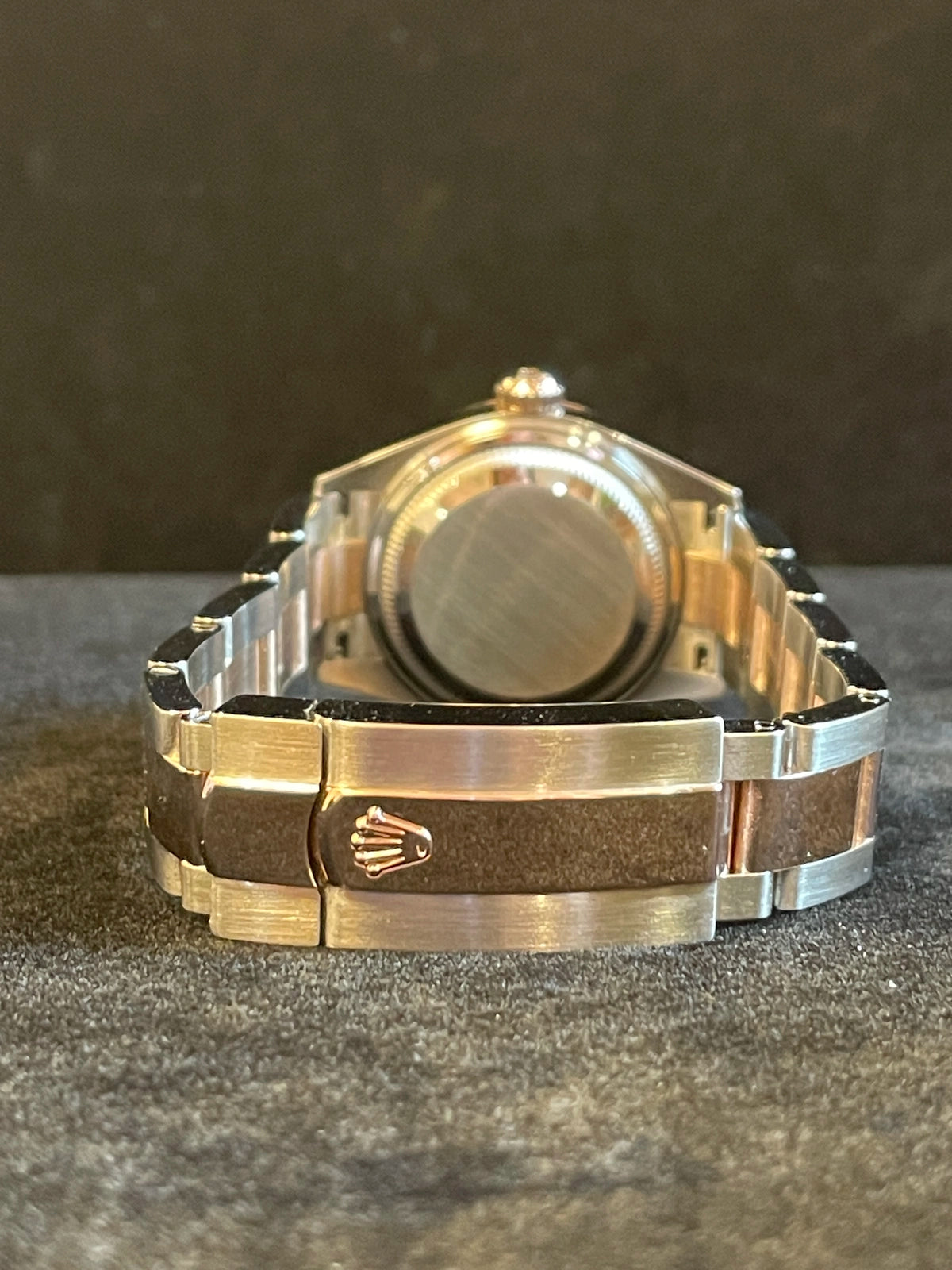 2022 Rolex Ladies Datejust 279171 Chocolate Dial TT Rose Oyster With Paper 28mm