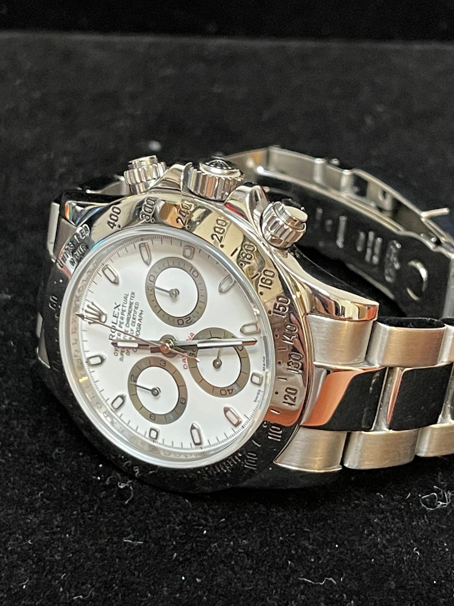 2009 Rolex Daytona 116520 White Dial Oyster Bracelet No Papers 40mm