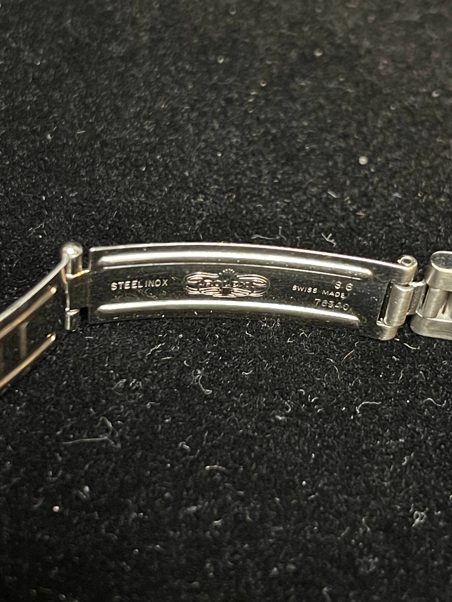 1981 Rolex Oyster Perpetual 6718 Tiffany Dial Oyster Bracelet No Papers 24mm