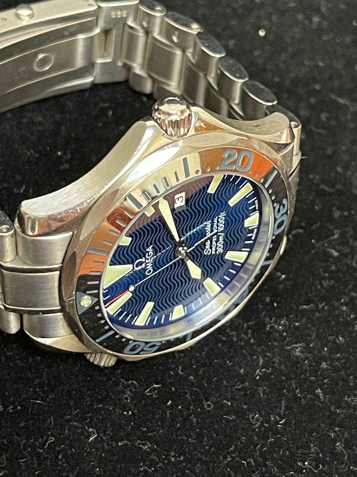 OMEGA Seamaster Professional 2265.80 Large Blue Dial Quartz SS No Papers 41mm