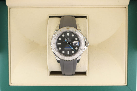 2021 Rolex Yacht-Master 126622 Rhodium Dial Everest Rubber Strap No Papers 40mm