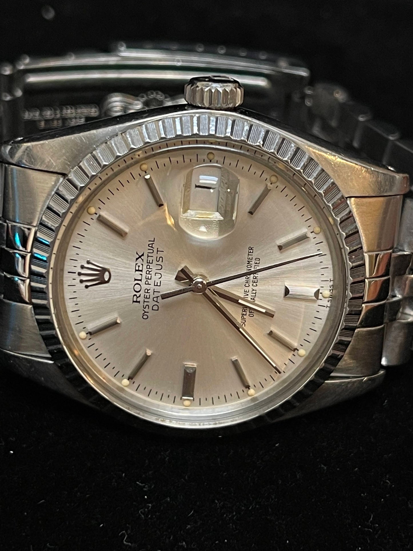 1979 Rolex Datejust 16030 Silver Dial Jubilee Bracelet No Papers 36mm