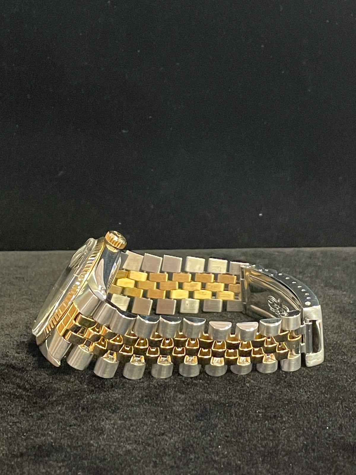1974 Rolex Datejust 1601 Champagne Dial TT 18kt Jubilee No Papers 36mm