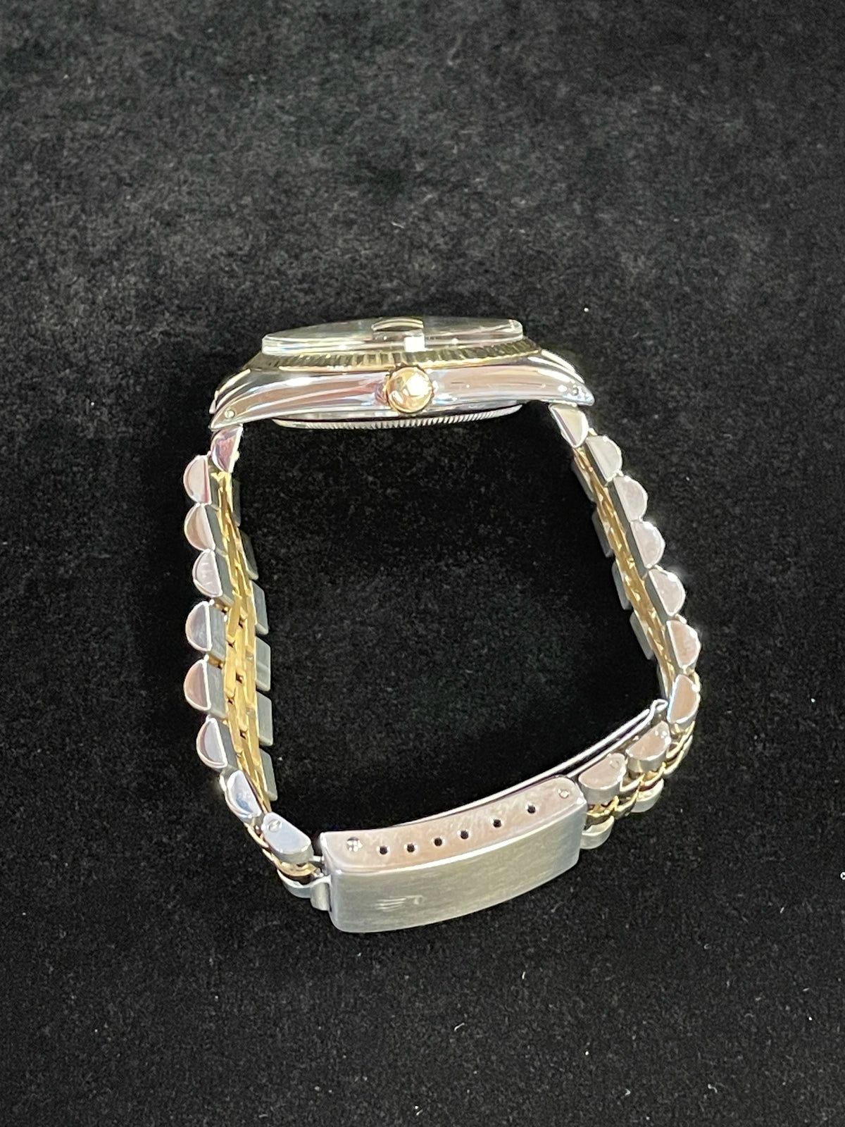 1974 Rolex Datejust 1601 Champagne Dial TT 18kt Jubilee No Papers 36mm