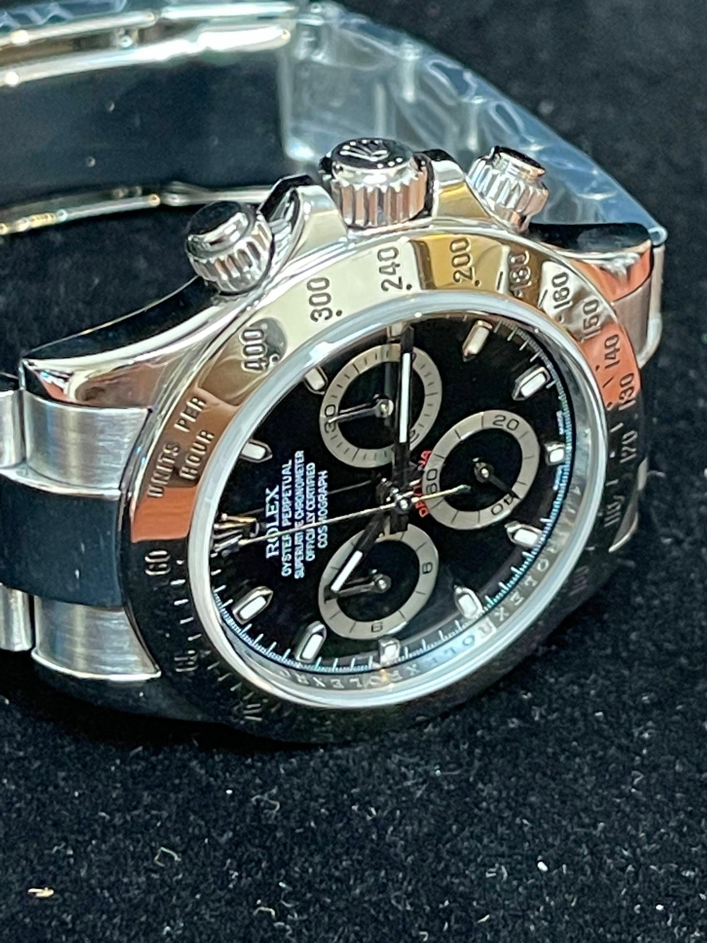 2009 Rolex Daytona Cosmograph 116520 Black Dial W/Boxset And Papers 40mm