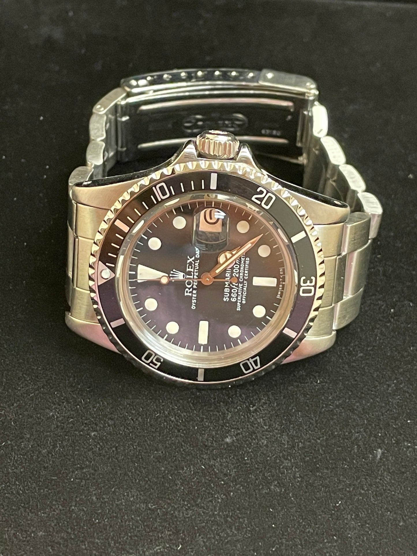 1979 Rolex Submariner Date Vintage 1680 Black Matte Dial SS Oyster No Paper 40mm