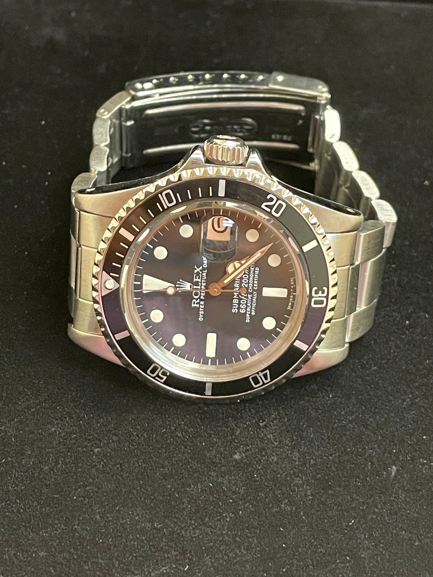 1979 Rolex Submariner Date Vintage 1680 Black Matte Dial SS Oyster No Paper 40mm