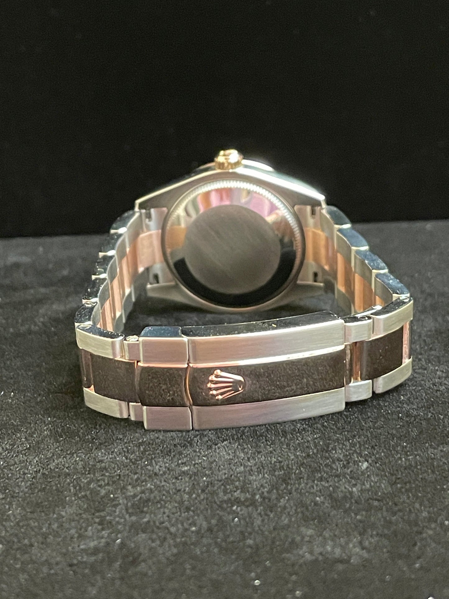 Rolex Datejust 178341 Chocolate Diamond VI Dial and Bezel TT Rose W/ Papers 31mm