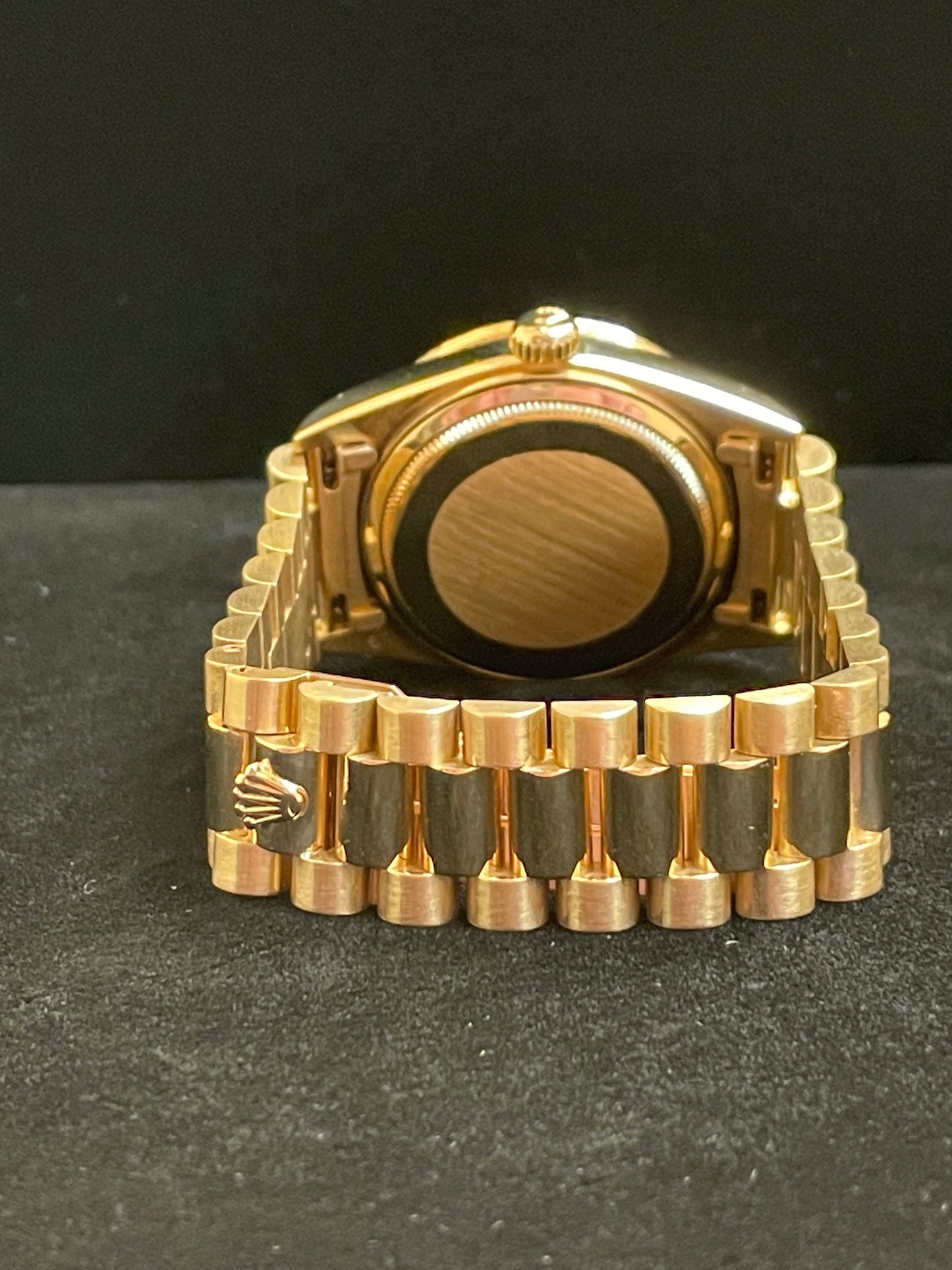 1988 Rolex Day-Date 18038 Diamond Dial Factory Diamond Bezel 18kt President 36mm