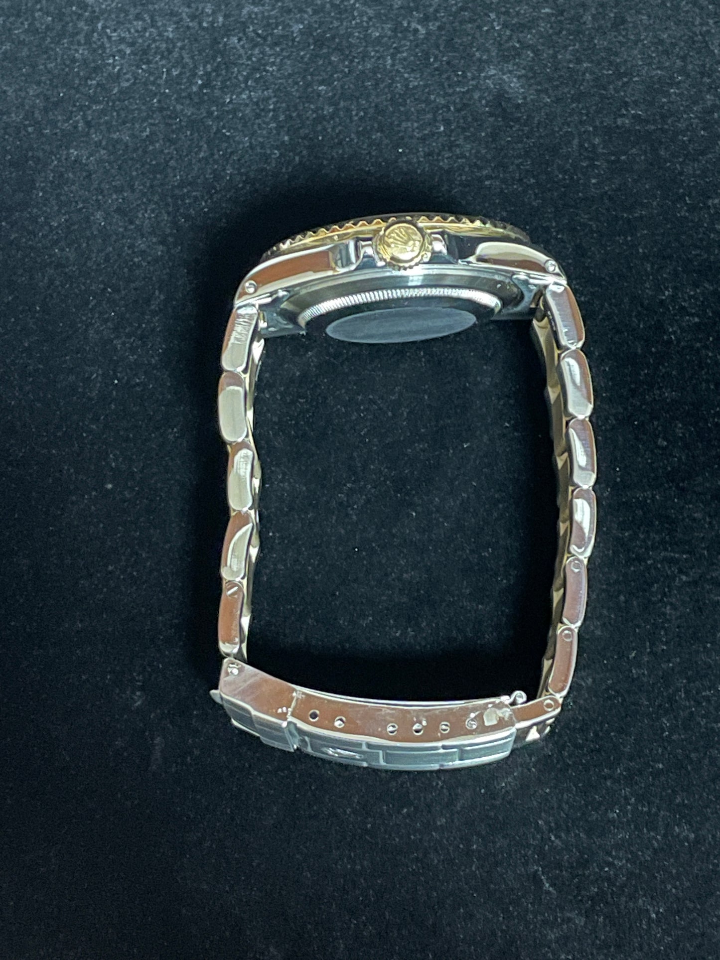 1985 Rolex Submariner Date 16803 Black Dial TT 18kt Oyster No Papers 40mm