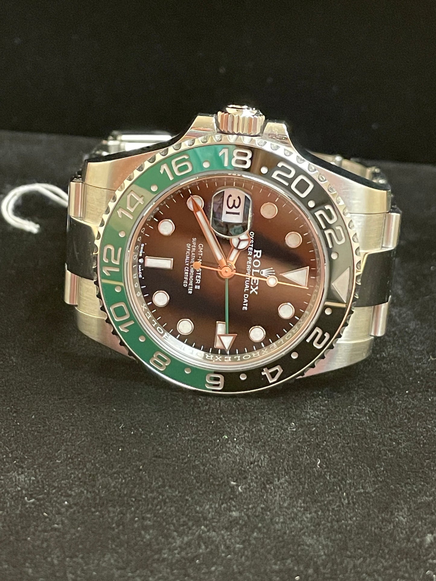 2022 Rolex GMT-Master II Sprite 126720vtnr Black Dial SS Oyster With Papers 40mm