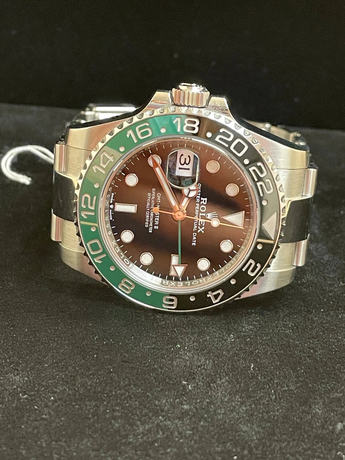 2022 Rolex GMT-Master II Sprite 126720vtnr Black Dial SS Oyster With Papers 40mm