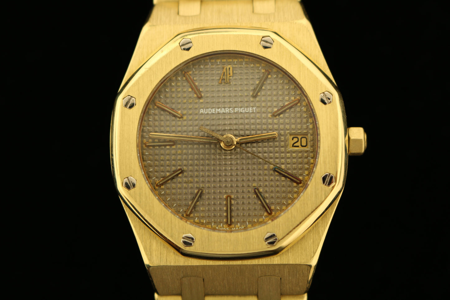 Audemars Piguet Royal Oak 6023BA Gray Dial 18kt YG Bracelet No Papers 36mm