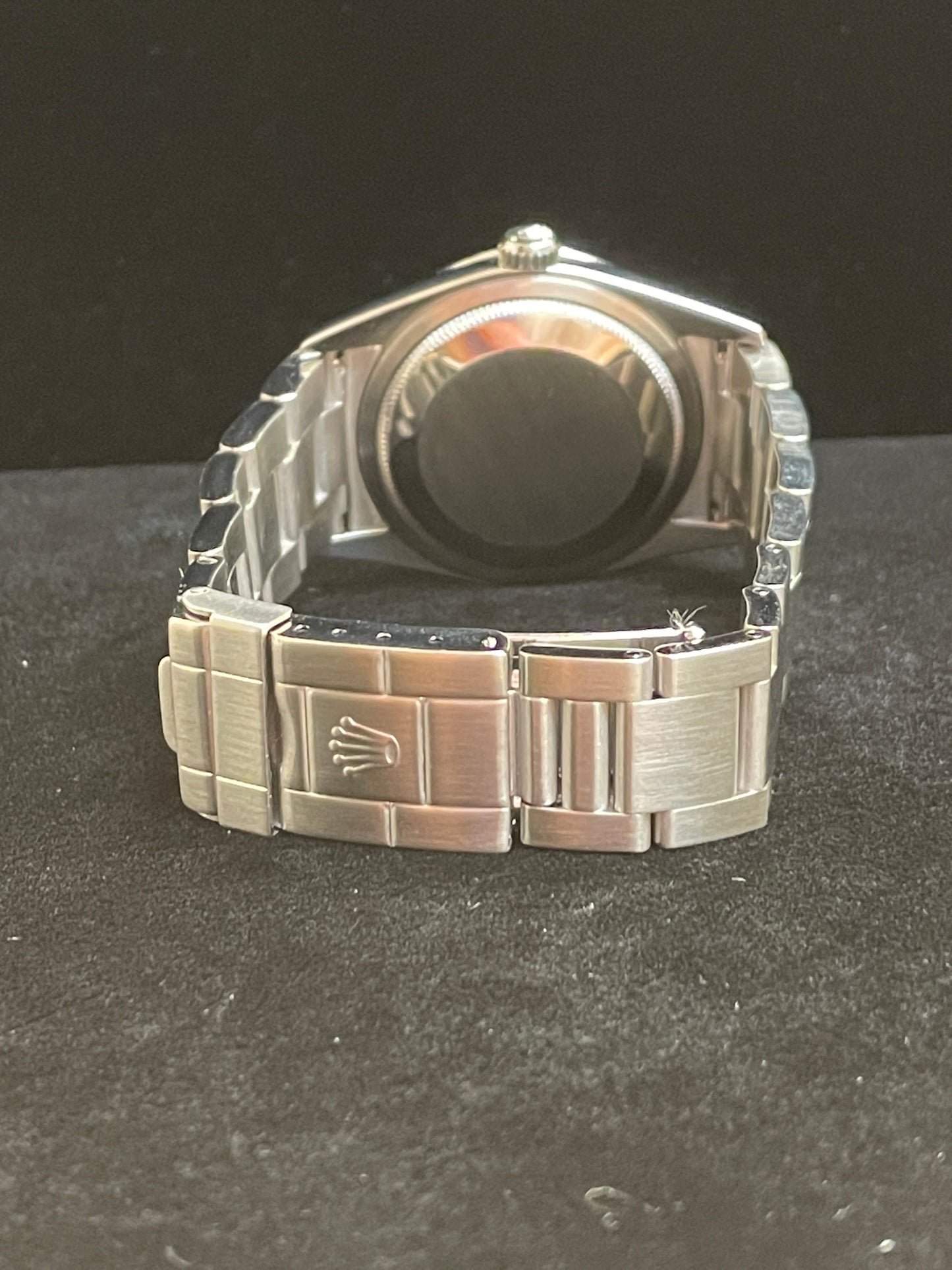 2008 Rolex Explorer 114270 Black Dial SS Oyster Engraved Rehault No Papers 36mm