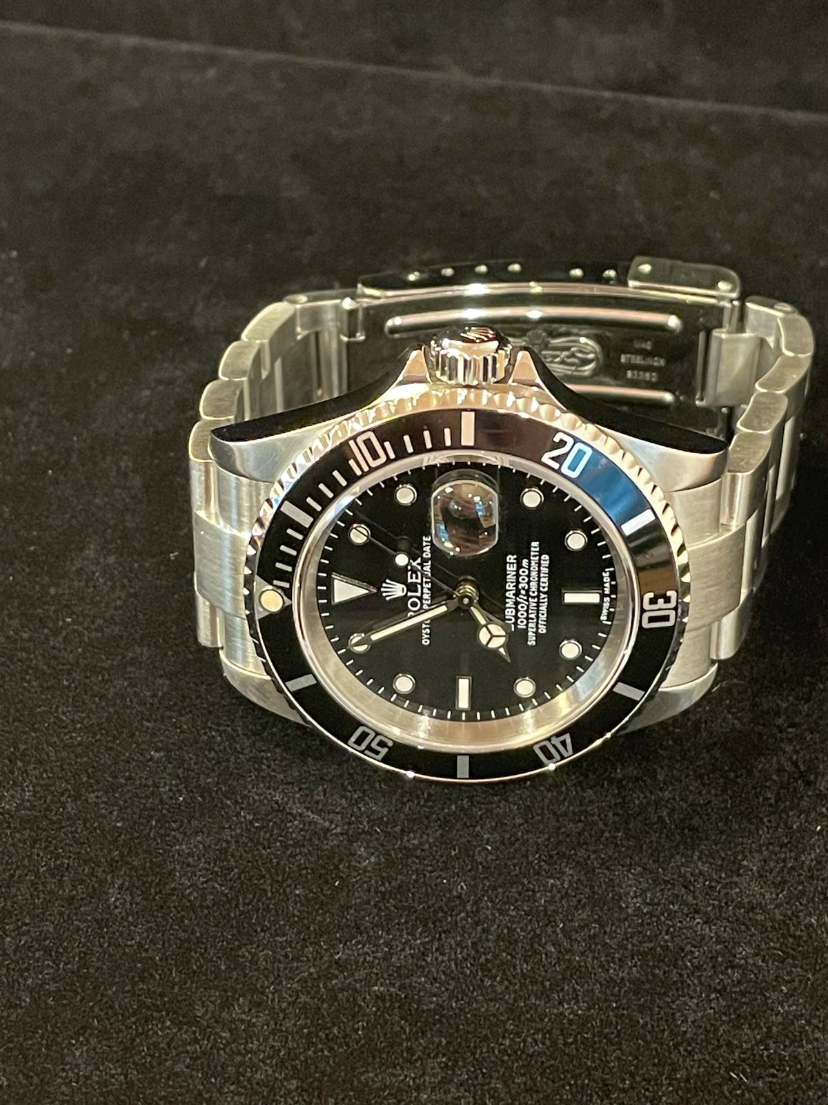 2006 Rolex Submariner Date 16610 SEL Black Dial SS Oyster No Papers 40mm