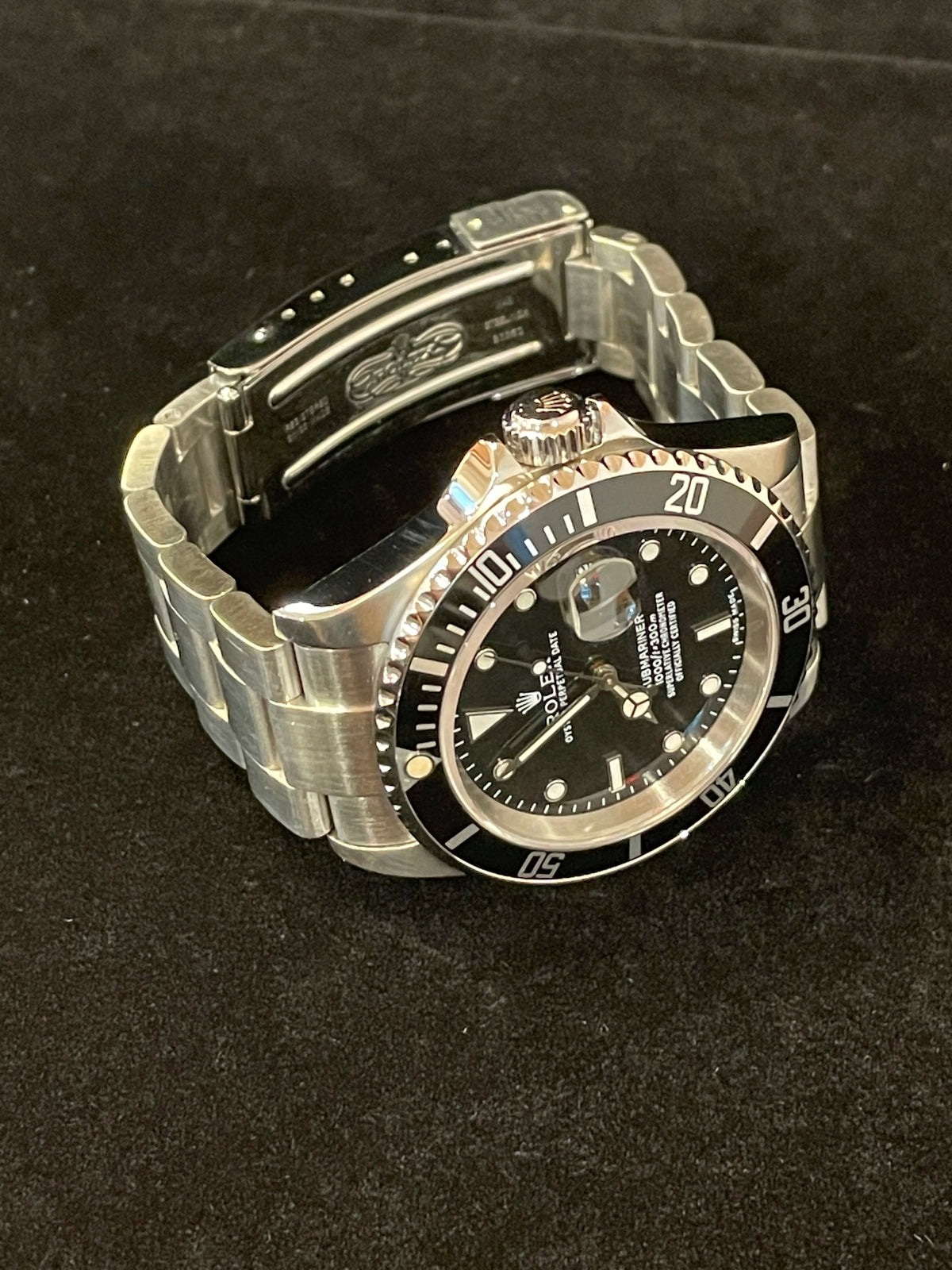 2006 Rolex Submariner Date 16610 SEL Black Dial SS Oyster No Papers 40mm