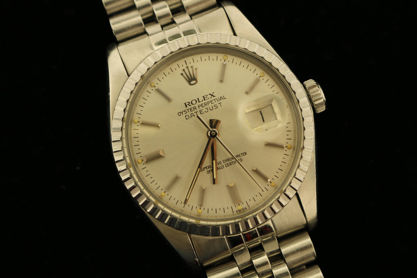 1979 Rolex Datejust 16030 Silver Dial Jubilee Bracelet No Papers 36mm