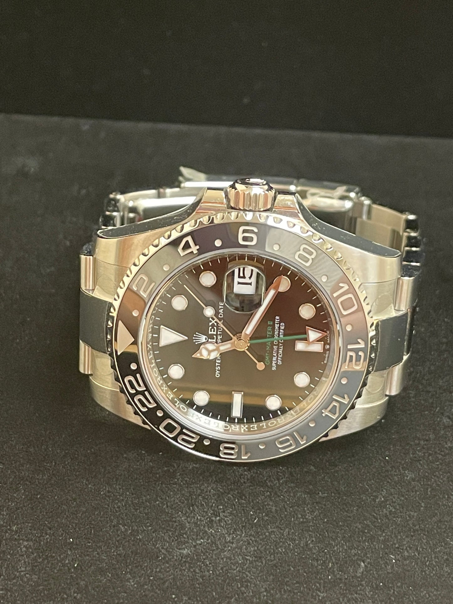 Unworn 2024 Rolex GMT-Master II 126710GRNR Bruce Wayne Stickered No Papers 40mm