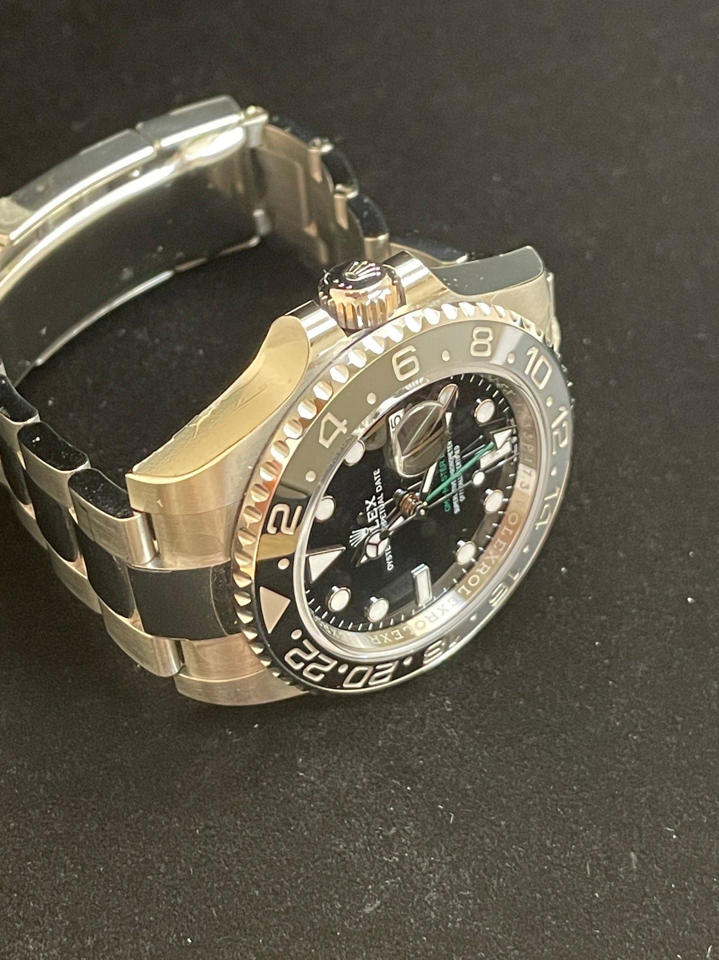 Unworn 2024 Rolex GMT-Master II 126710GRNR Bruce Wayne Stickered No Papers 40mm