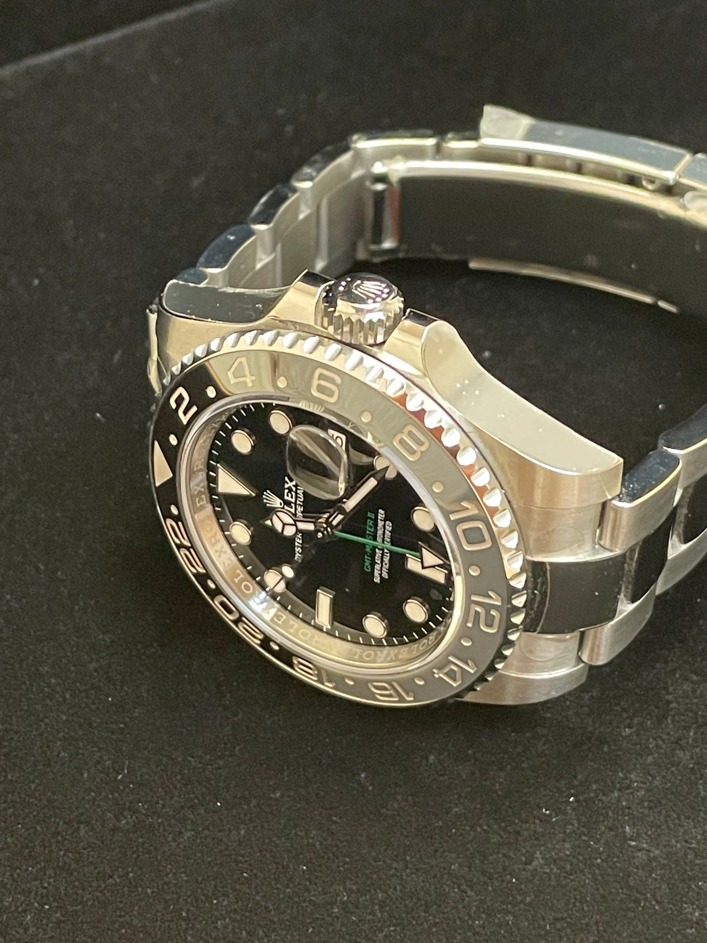 Unworn 2024 Rolex GMT-Master II 126710GRNR Bruce Wayne Stickered No Papers 40mm