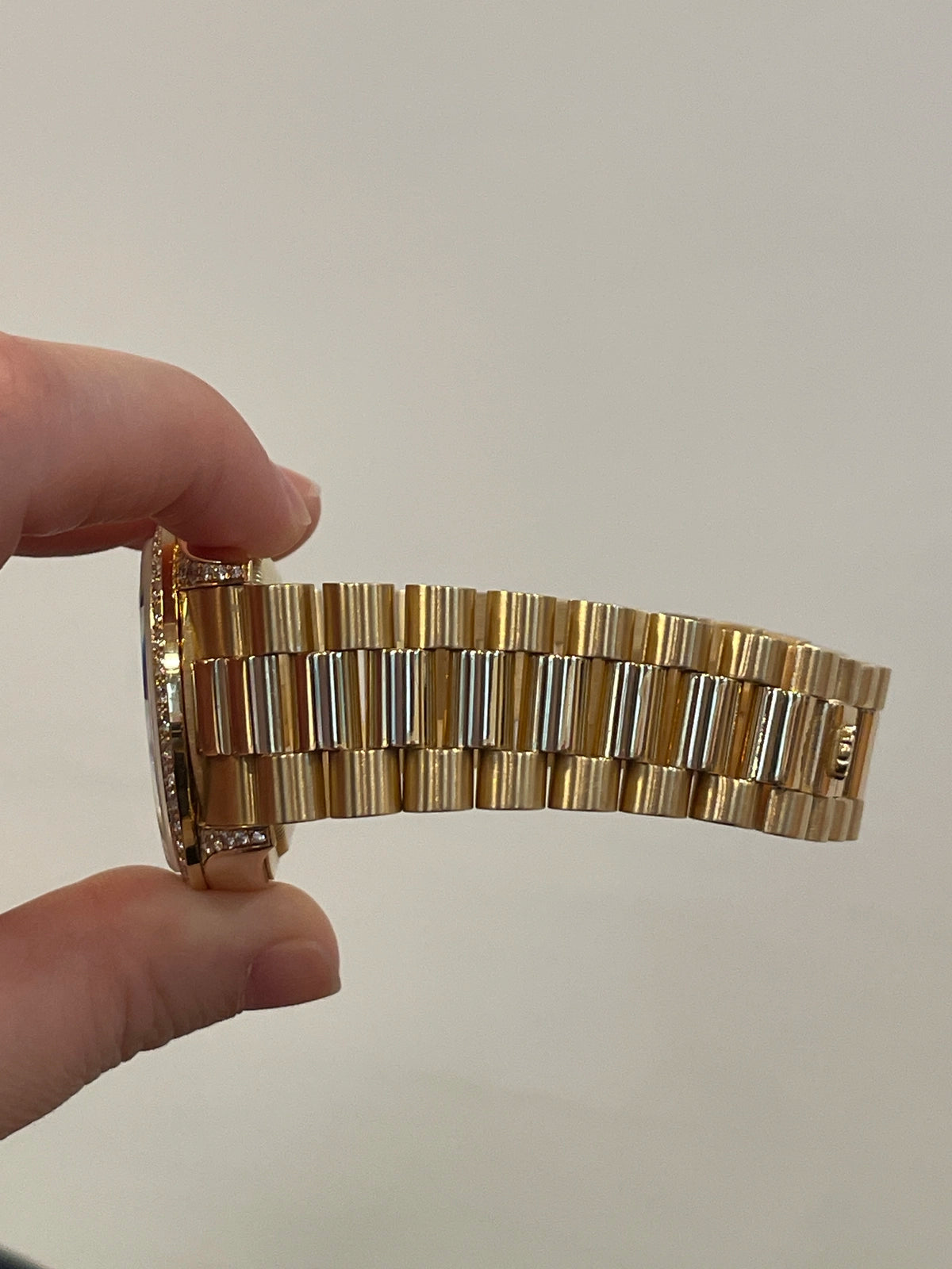 1990 Rolex Day-Date 18388 Jubilee Diamond Dial Bezel and Lugs 18kt President 36m