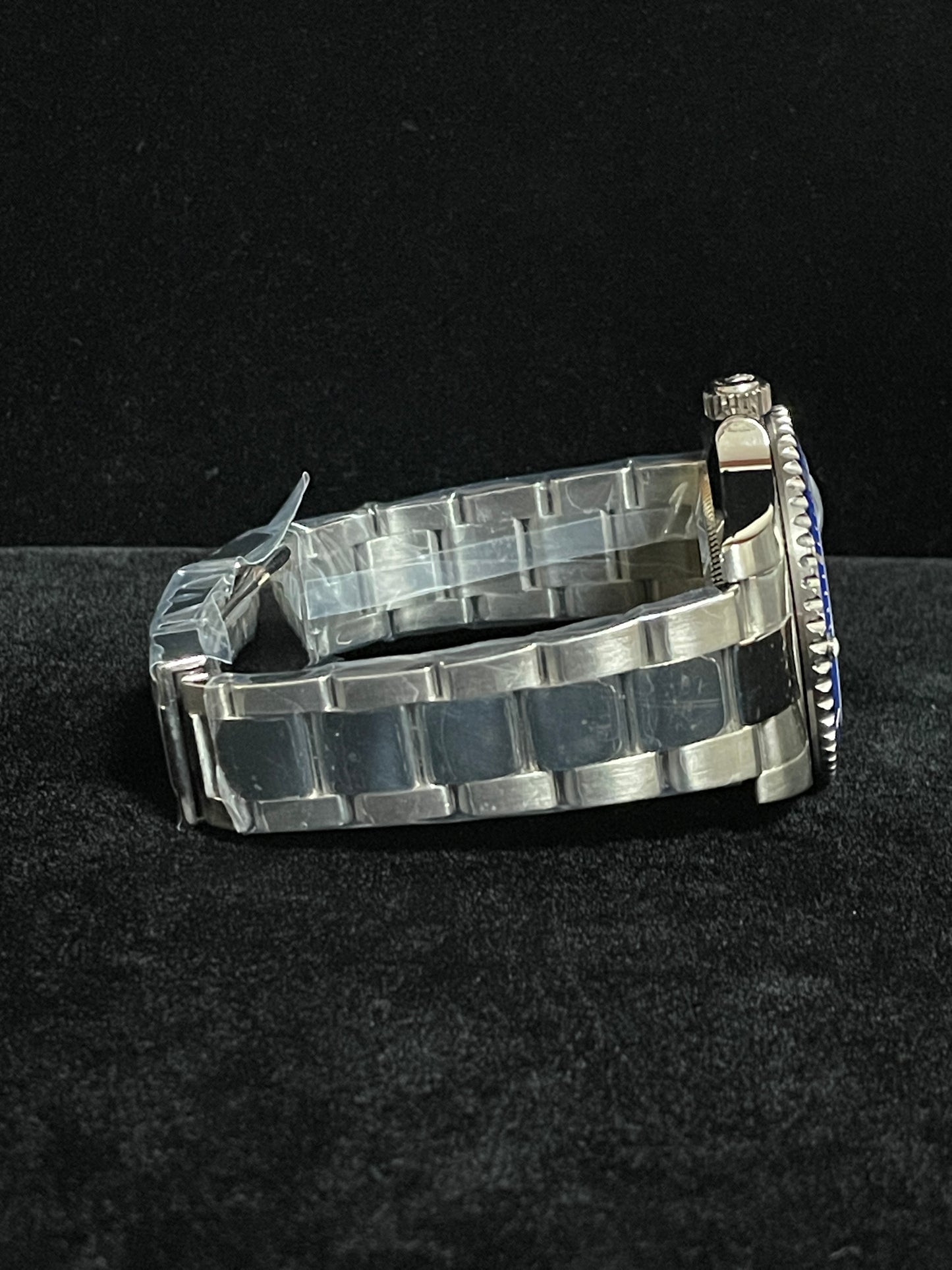 OHA 2008 Rolex Submariner 116619 Smurf Blue Dial White Gold 18kt Oyster W Paper 40mm