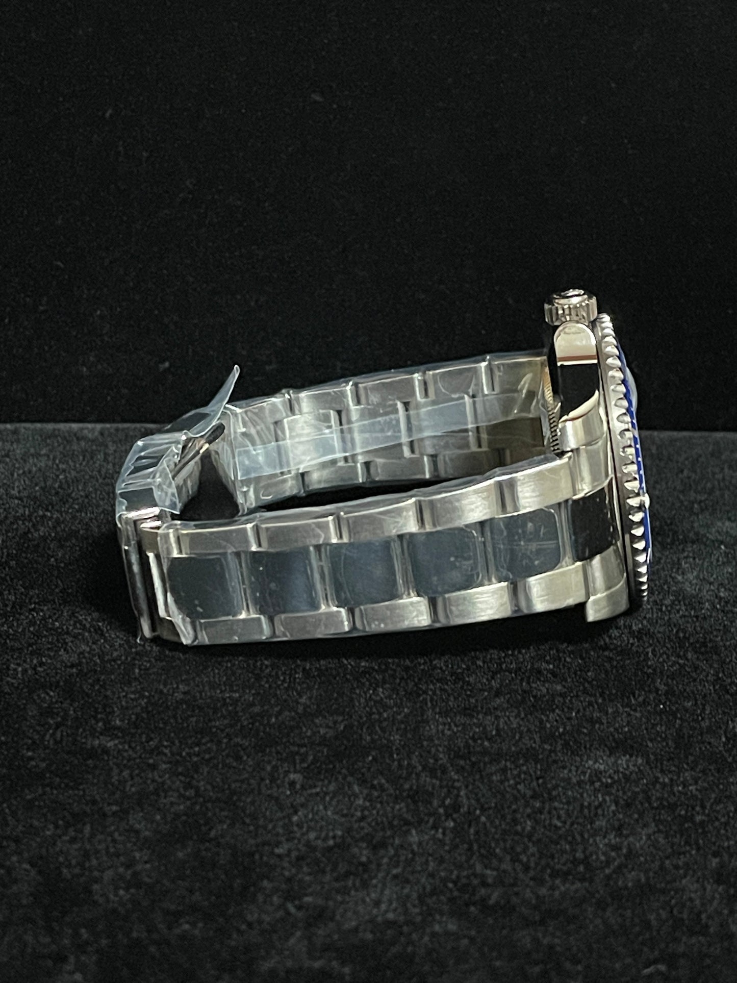 OHA 2008 Rolex Submariner 116619 Smurf Blue Dial White Gold 18kt Oyster W Paper 40mm