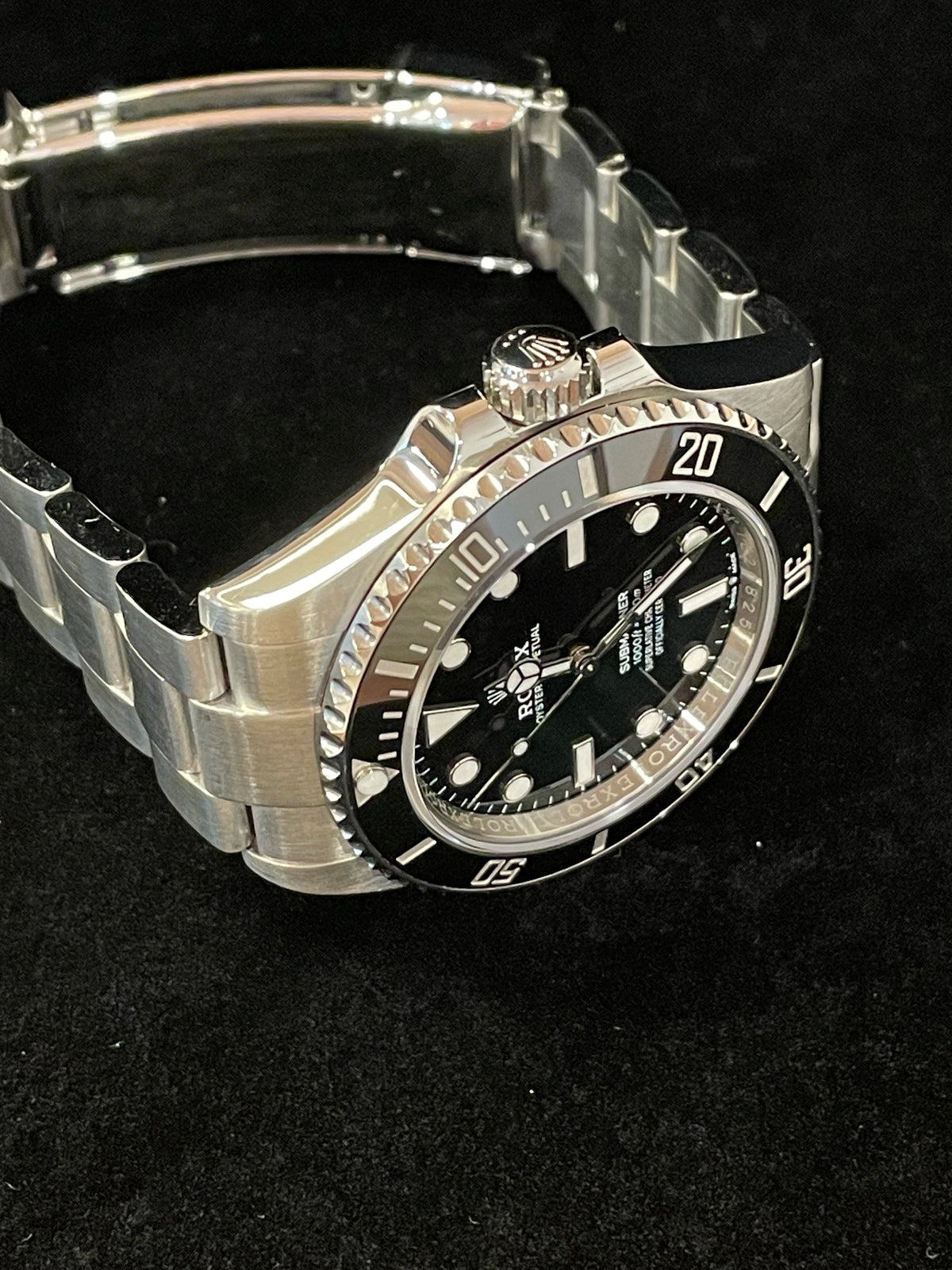2021 Rolex Submariner No Date 124060 Black Dial SS Oyster With Papers 41mm