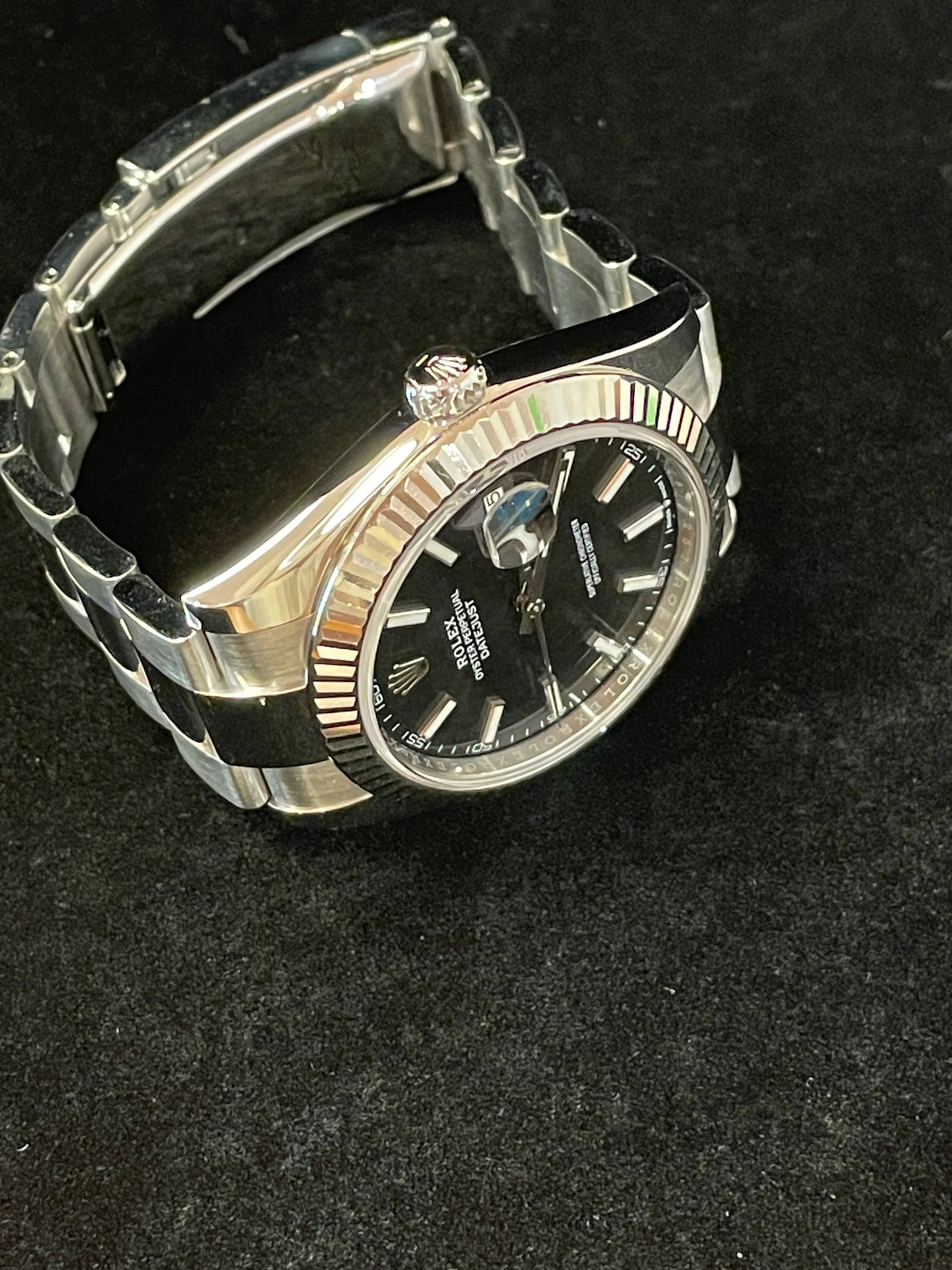 2020 Rolex Datejust 126334 Black Dial SS Oyster With Papers 41mm