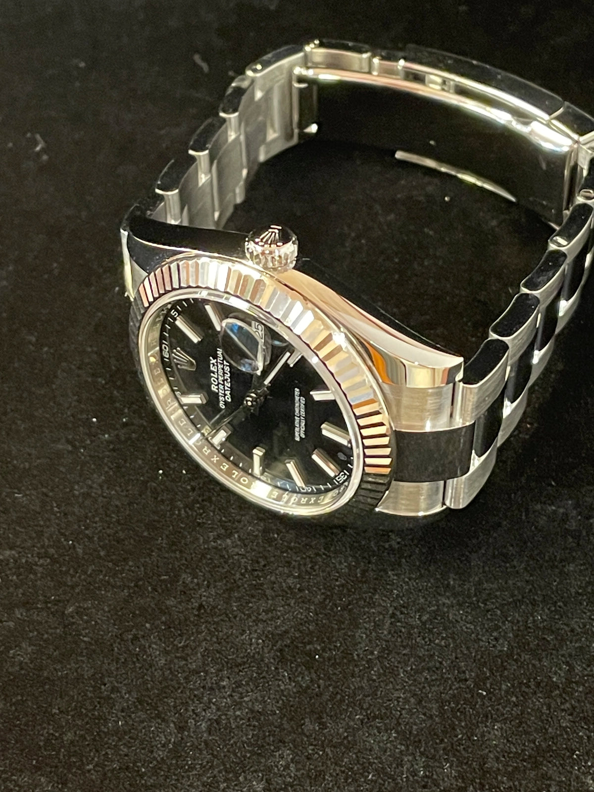 2020 Rolex Datejust 126334 Black Dial SS Oyster With Papers 41mm