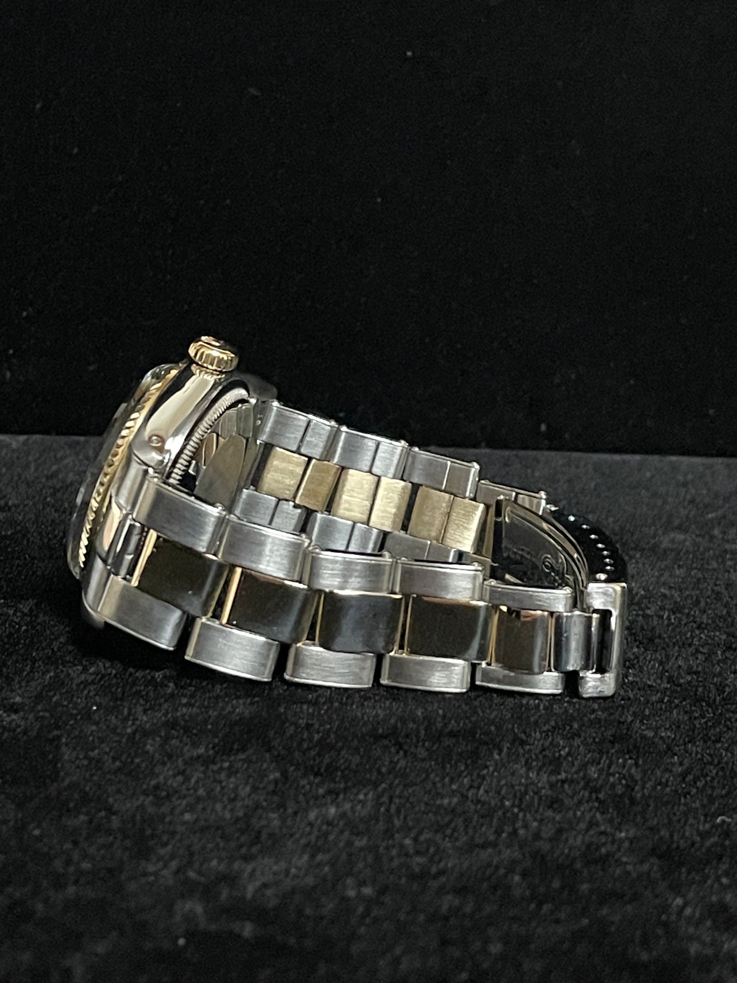 1967 Rolex Date 1500 Champagne Dial TT Rivet Oyster No Papers 34mm