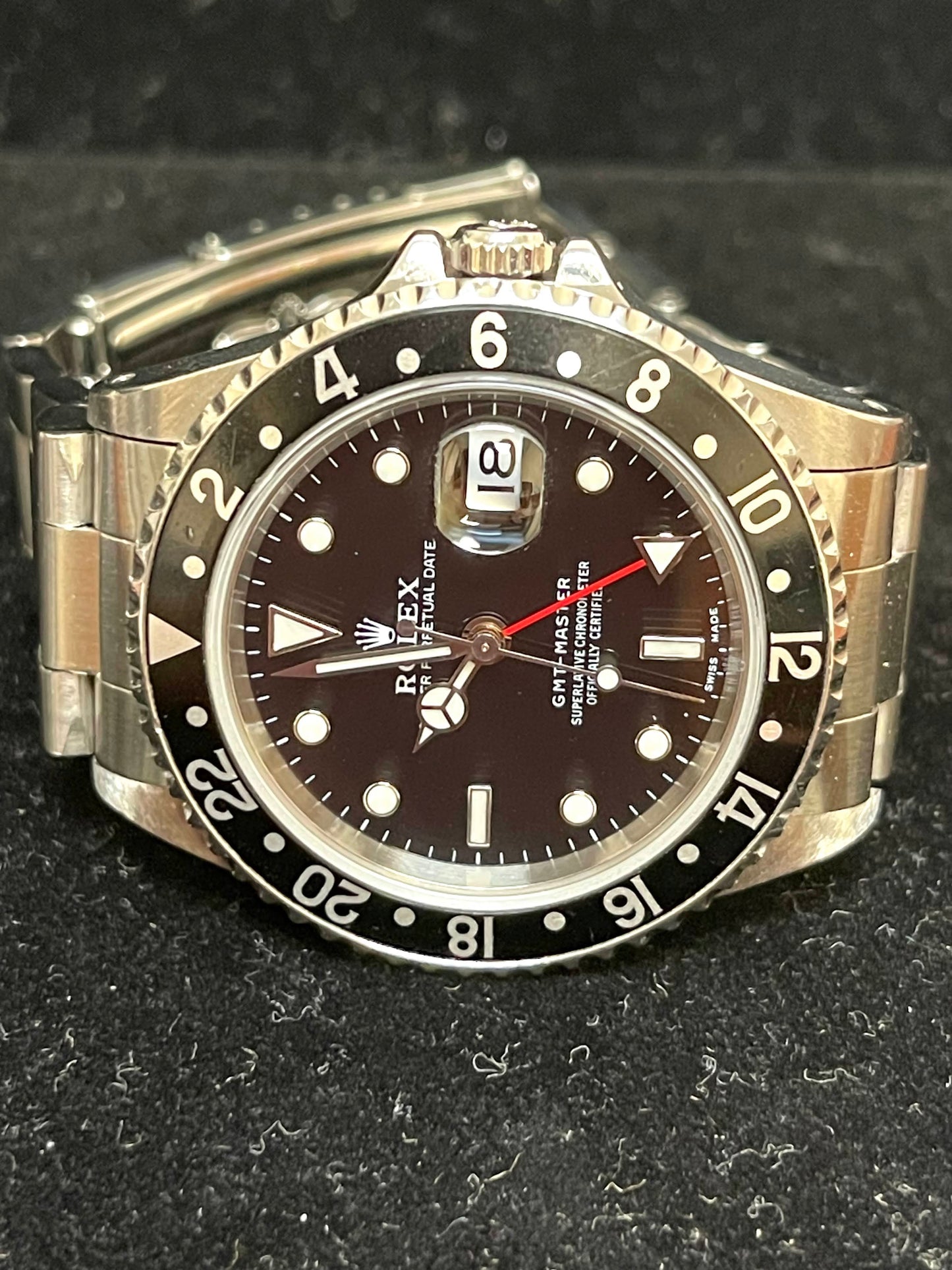 1999 Rolex GMT-Master 16700 Black Dial SS Oyster No Papers 40mm
