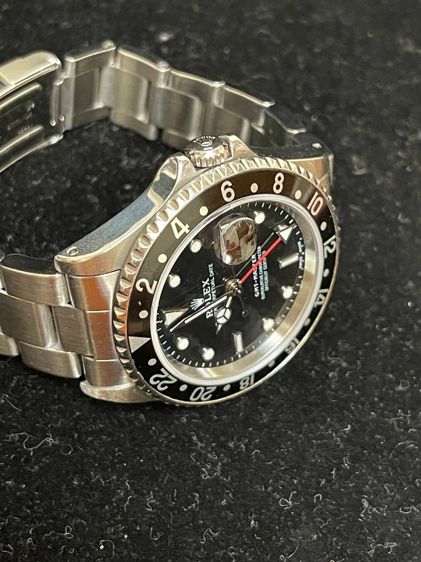 1999 Rolex GMT-Master 16700 Black Dial SS Oyster No Papers 40mm