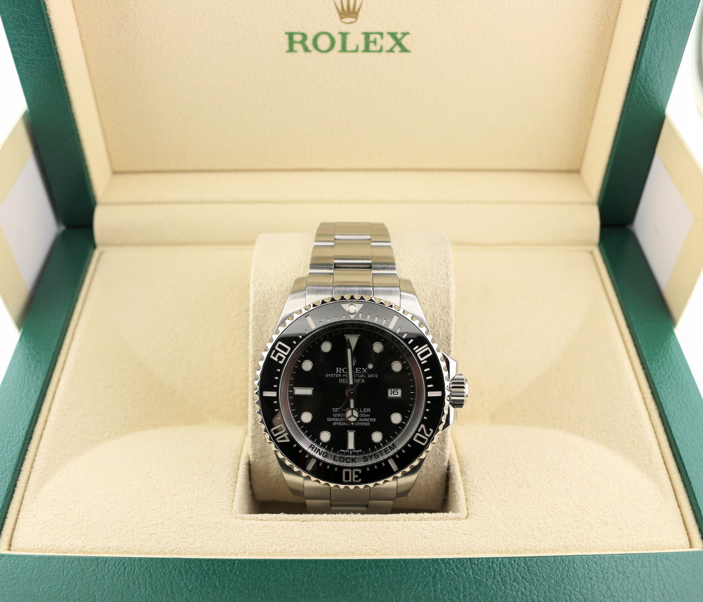 OH 2009 Rolex Deepsea Sea-Dweller 116660 Black Dial SS Oyster No Papers 44mm