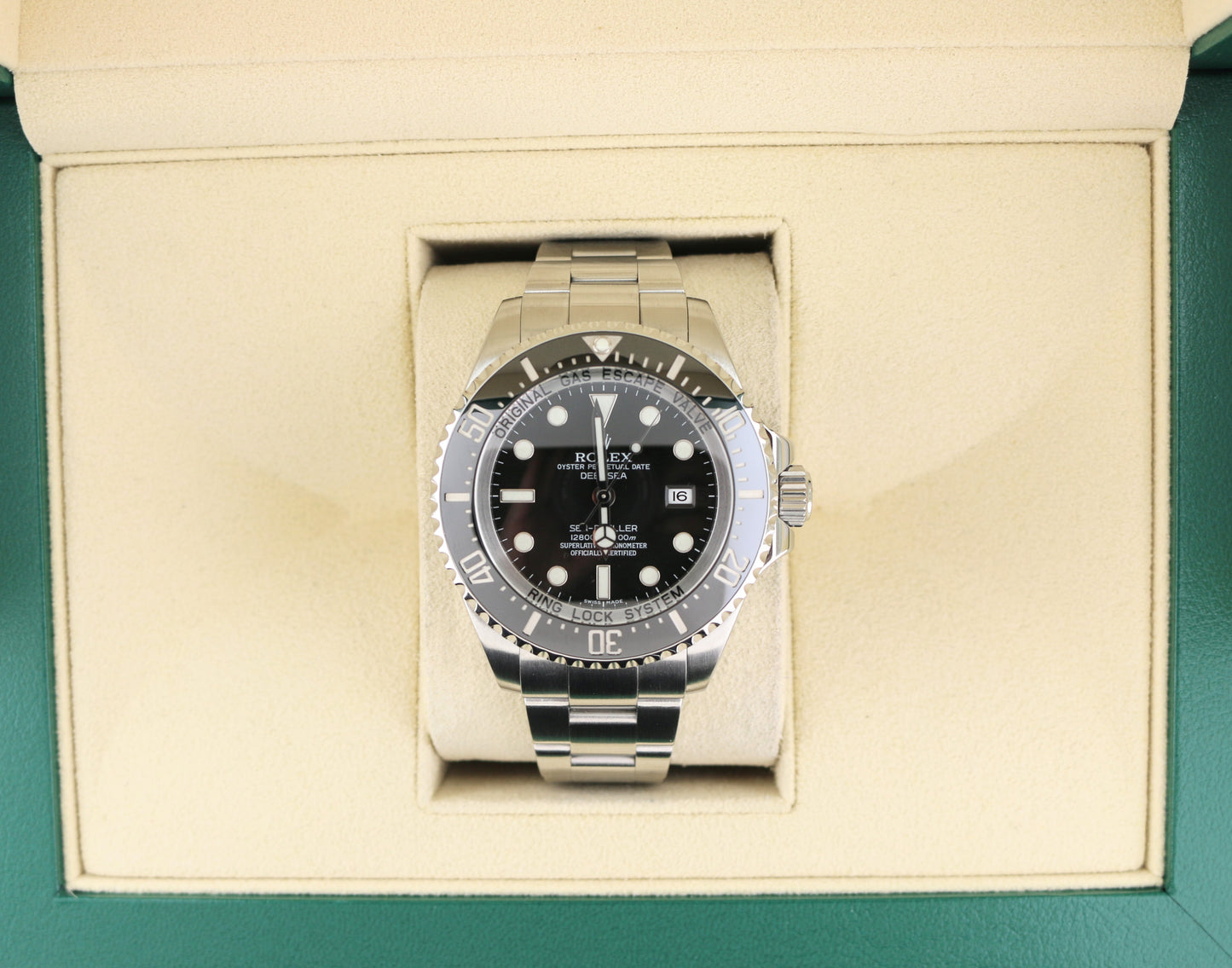 OH 2009 Rolex Deepsea Sea-Dweller 116660 Black Dial SS Oyster No Papers 44mm