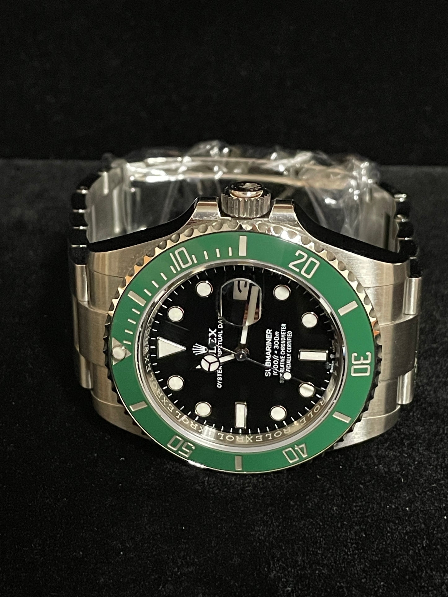 2020 Rolex Submariner Starbucks 126610LV Black Dial SS Oyster With Papers 41mm
