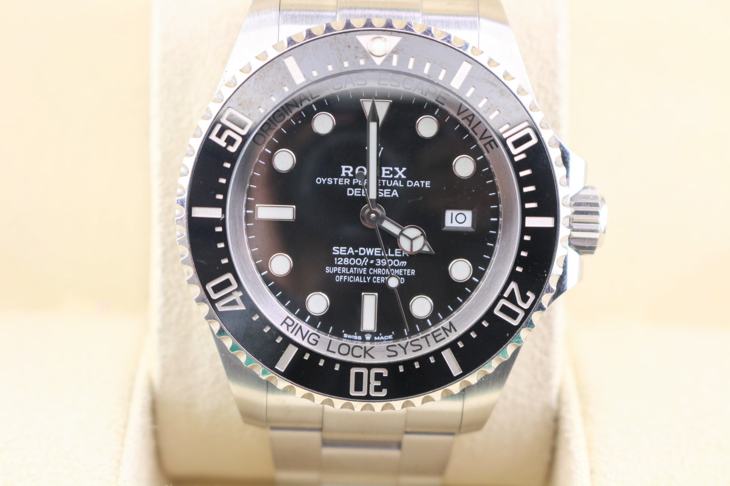 2018 Rolex Deepsea Sea-Dweller 126660 Black Dial SS Oyster With Papers 44mm