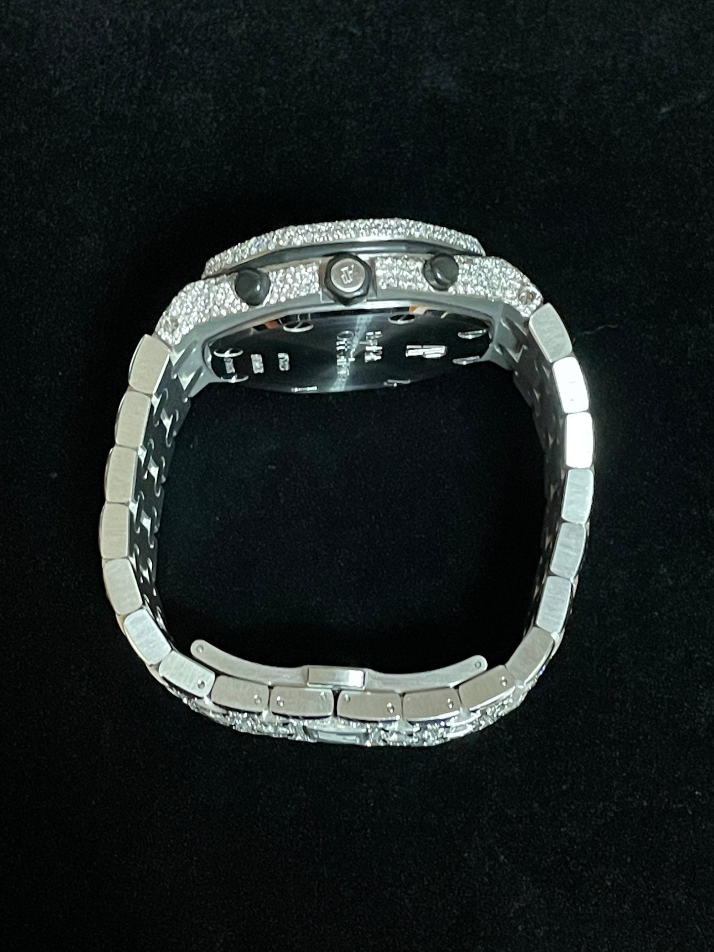 Audemars Piguet Royal Oak Offshore Chrono Iced Out 26020ST With 2 straps 42mm