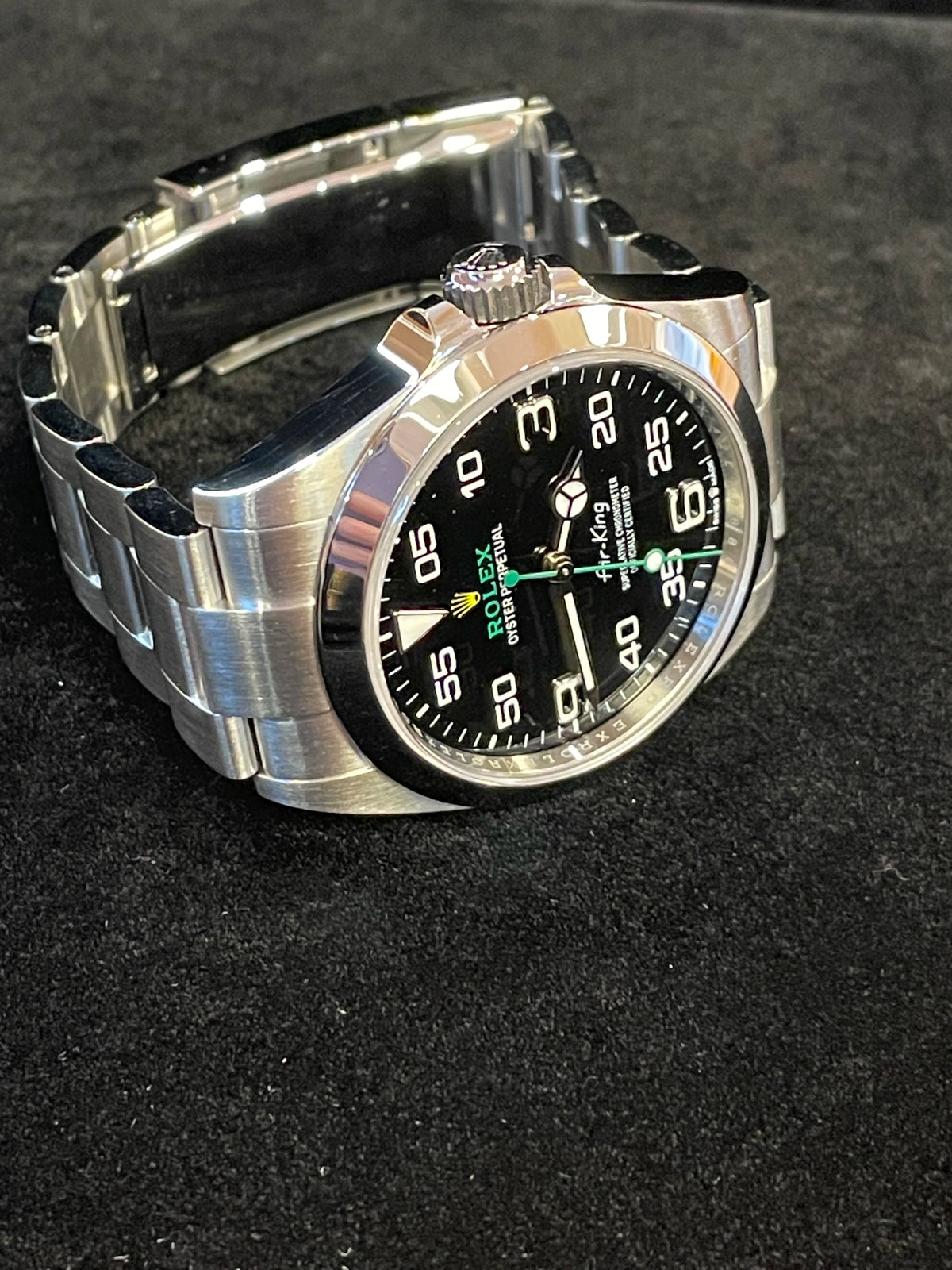 2024 Rolex Air-King 126900 Black Dial SS Oyster With Papers 40mm