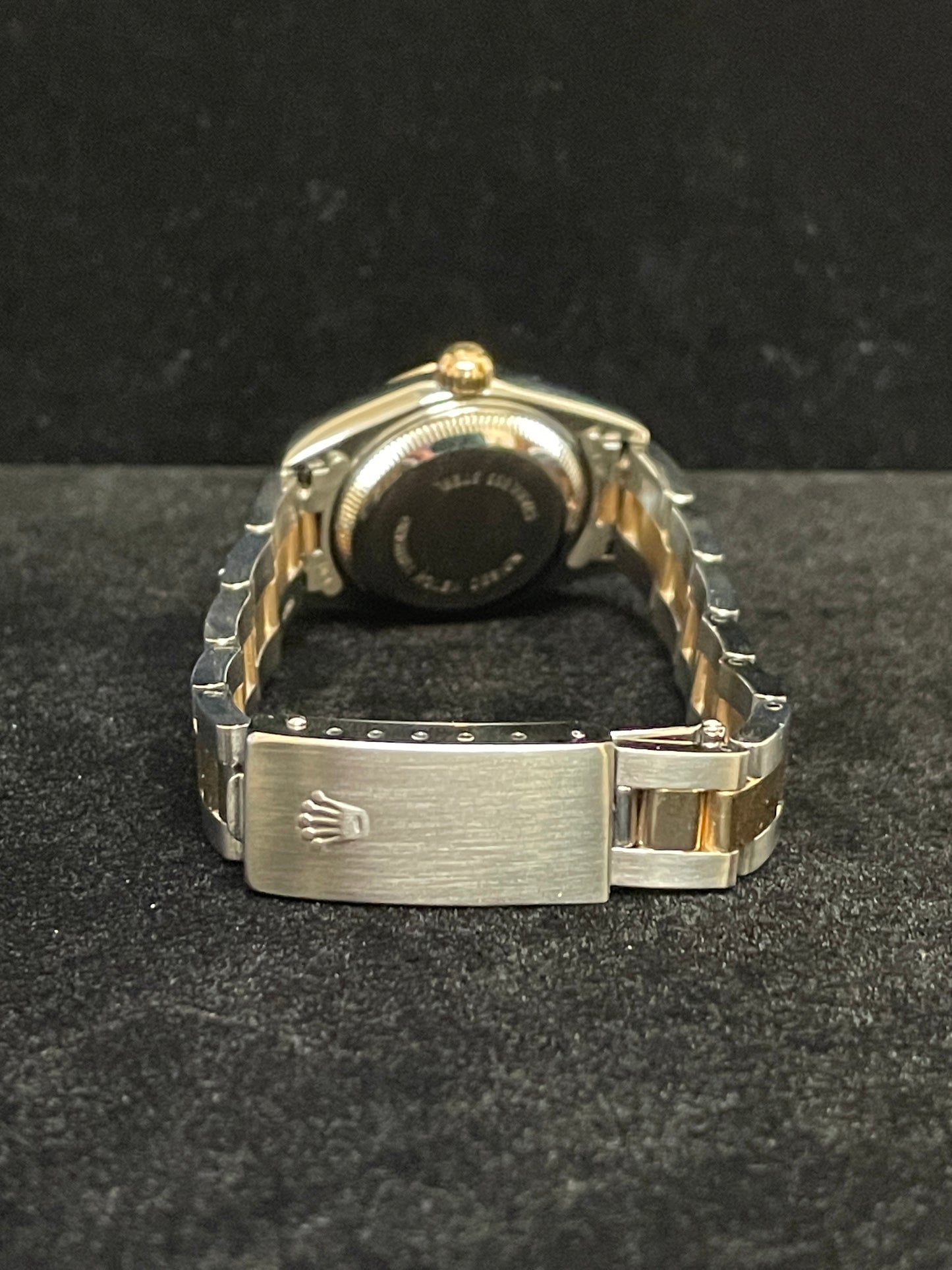 2000 Rolex Ladies Datejust 79173 White Roman Dial TT 18kt Oyster No Papers 26mm
