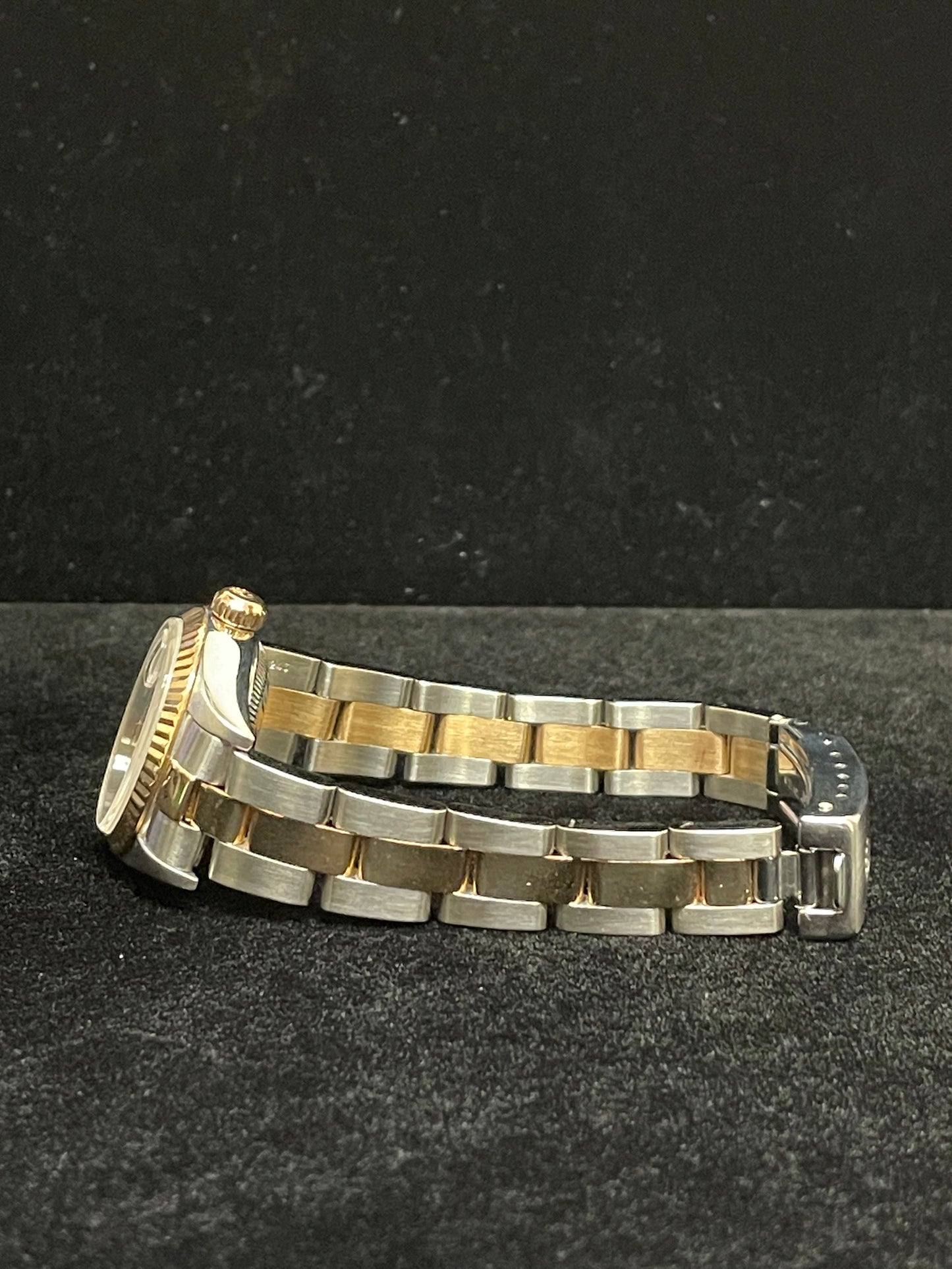 2000 Rolex Ladies Datejust 79173 White Roman Dial TT 18kt Oyster No Papers 26mm