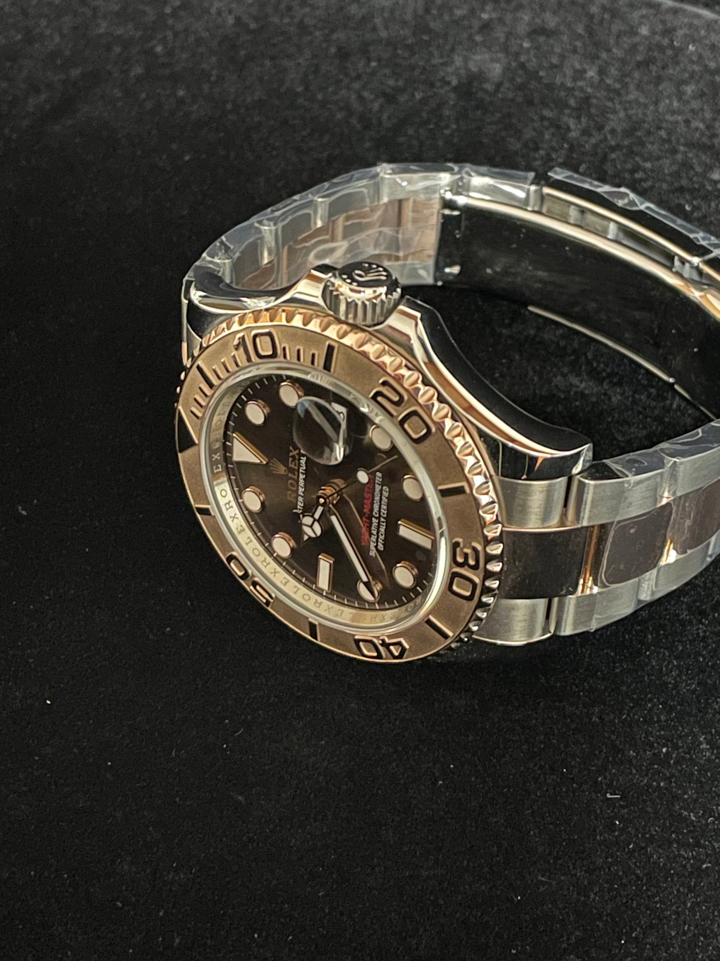 2024 Rolex Yacht-Master 126621 Chocolate Brown Dial TT 18kt RG Oyster Rose 40mm