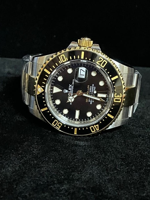 2020 Rolex Sea-Dweller 126603 Black Dial TT 18kt Oyster With Papers 43mm