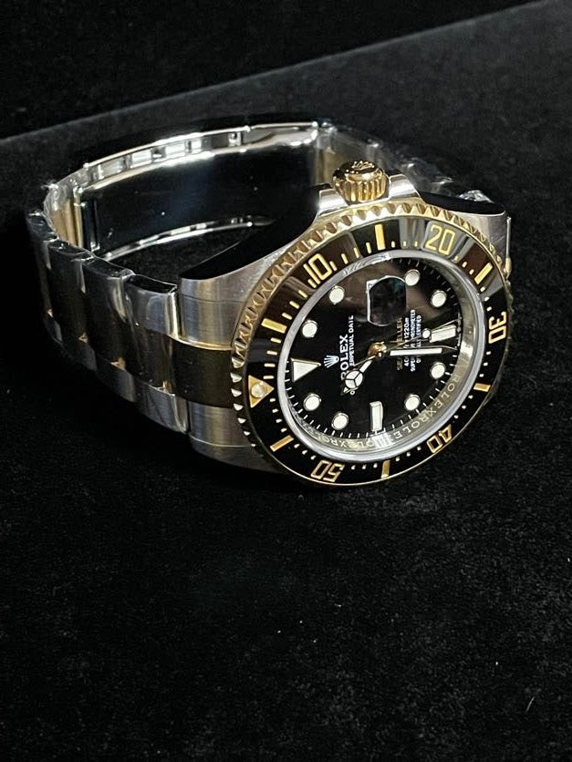 2020 Rolex Sea-Dweller 126603 Black Dial TT 18kt Oyster With Papers 43mm