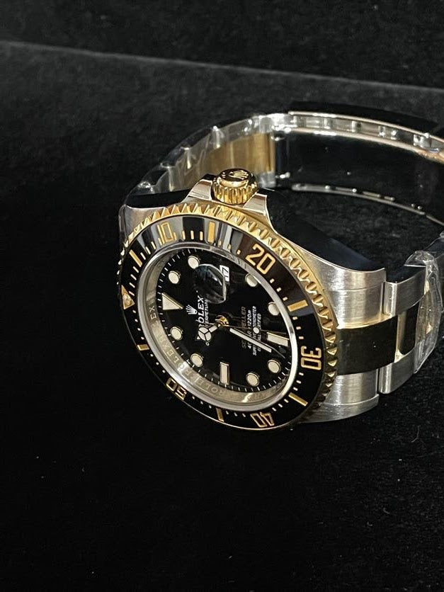 2020 Rolex Sea-Dweller 126603 Black Dial TT 18kt Oyster With Papers 43mm