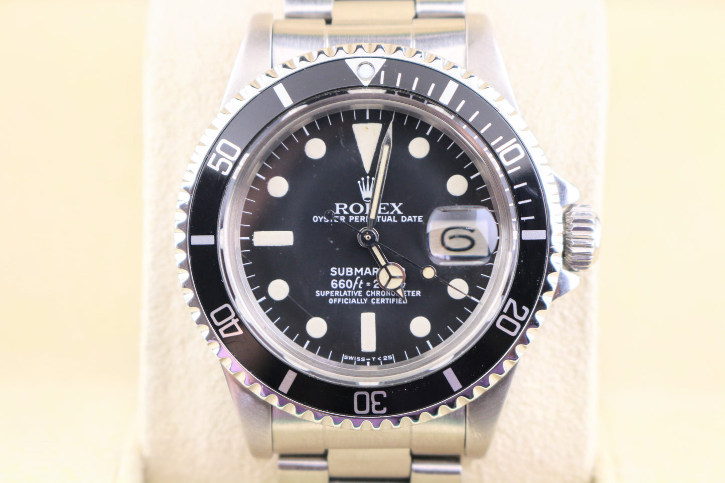 1979 Rolex Submariner Date Vintage 1680 Black Matte Dial SS Oyster No Paper 40mm