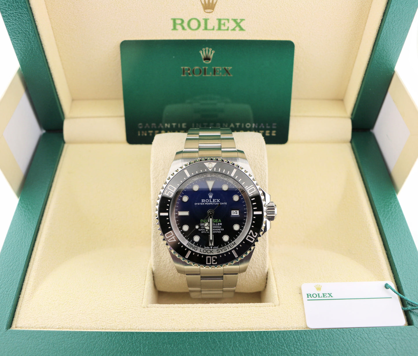 2020 Rolex Deepsea James Cameron 126660 Black Blue Dial SS Oyster W/ Papers 44mm