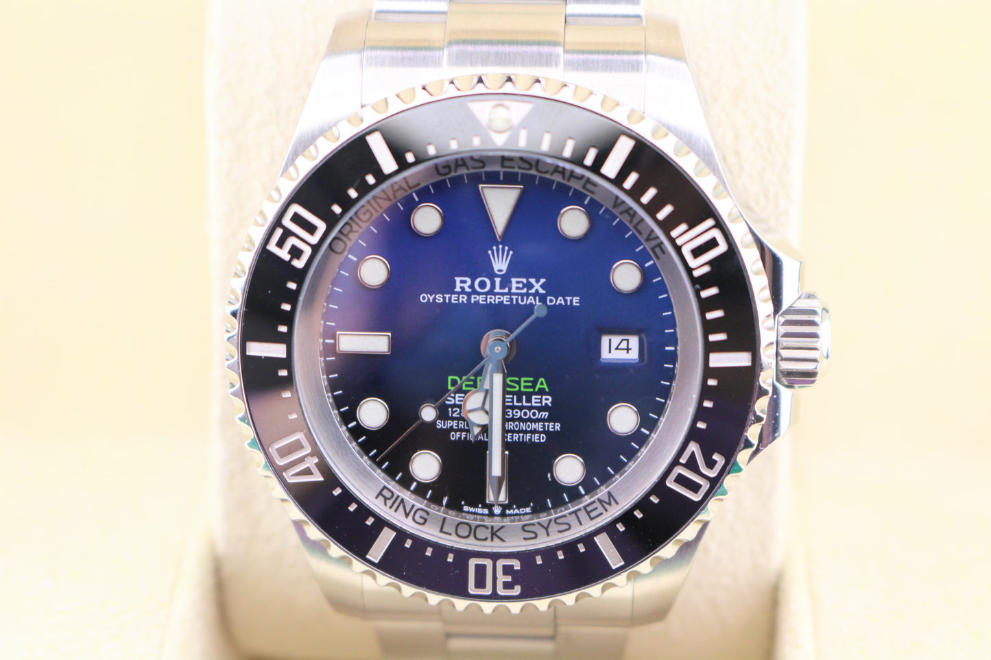 2020 Rolex Deepsea James Cameron 126660 Black Blue Dial SS Oyster W/ Papers 44mm